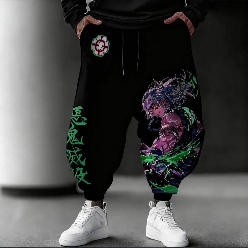 Anime Merchandise Shop - Новые мужские спортивные штаны Demon Slayer,