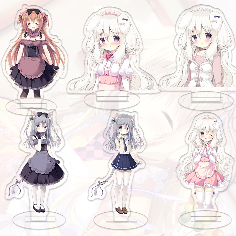 Anime Merchandise For Girls - Коллекционная аниме-фигурка Amairo Chocolate Girl: Ичиго-кошка,