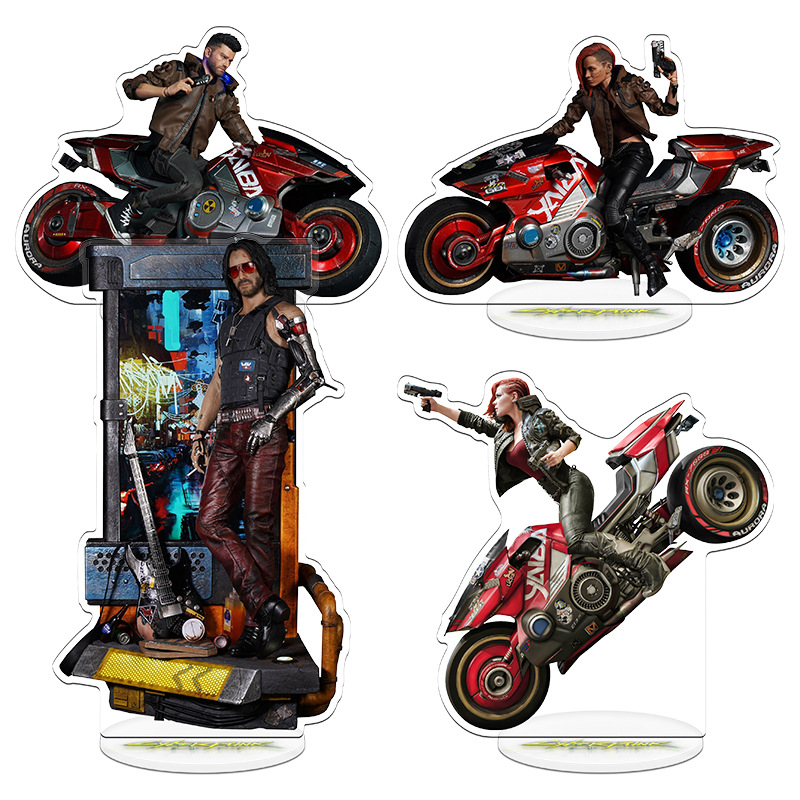 Anime Merchandise For Girls - Мерч по игре Cyberpunk 2077: Модель-подставка,