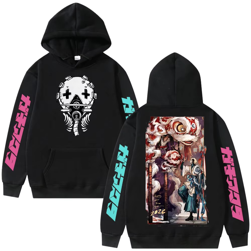 Anime Merch Shopping - Худи с принтом аниме «Гачиакута Занка»,