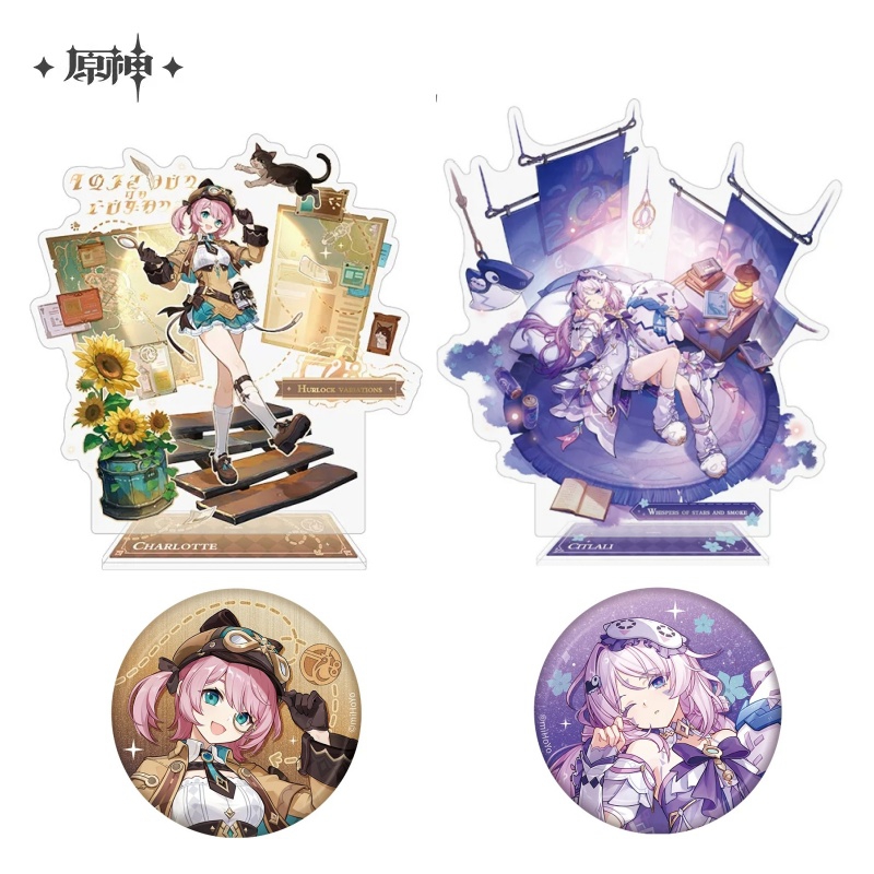Charlotte Anime Merchandise - Официальный лицензионный набор мерча по игре