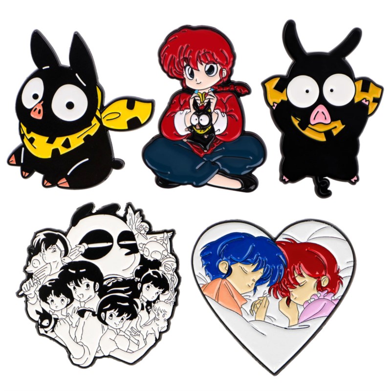 Anime Merchandise For Girls - Милые эмалевые значки в Q-стиле с
