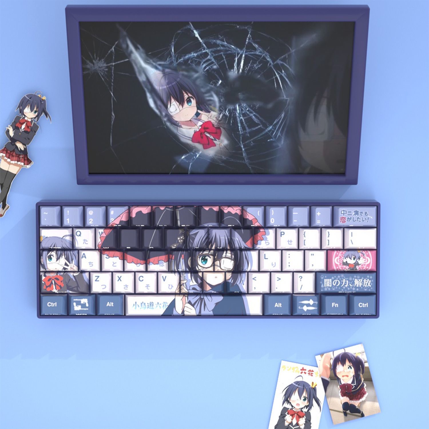 129 полупрозрачных колпачков K – обзор и цена Keycap Artisan Anime