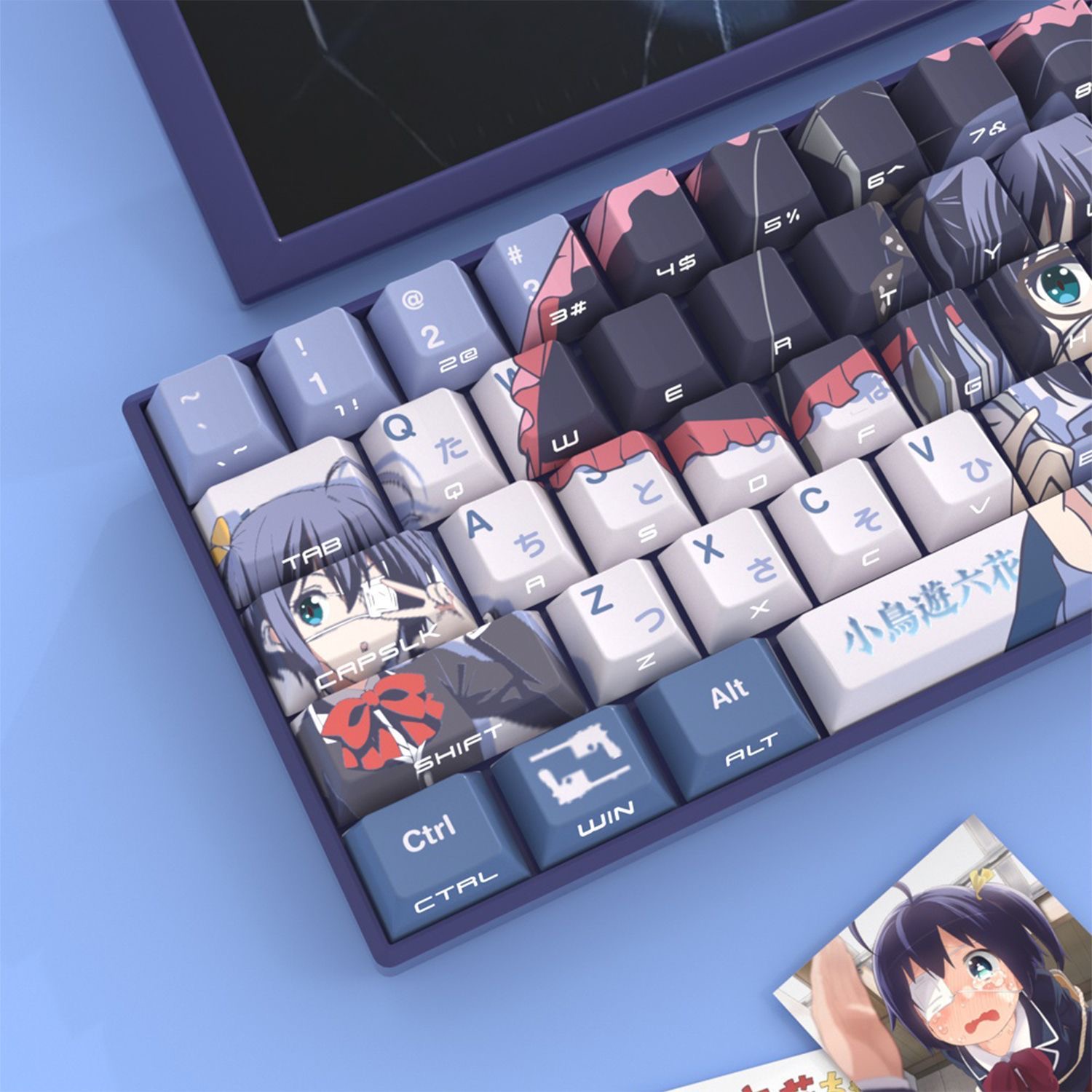 129 полупрозрачных колпачков K – обзор и цена Keycap Artisan Anime