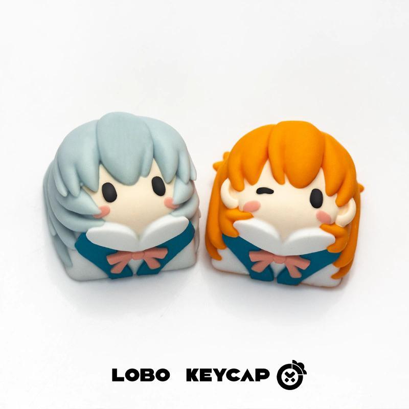 Клипсы для ключей с героями ан – обзор и цена Keycap Artisan Anime