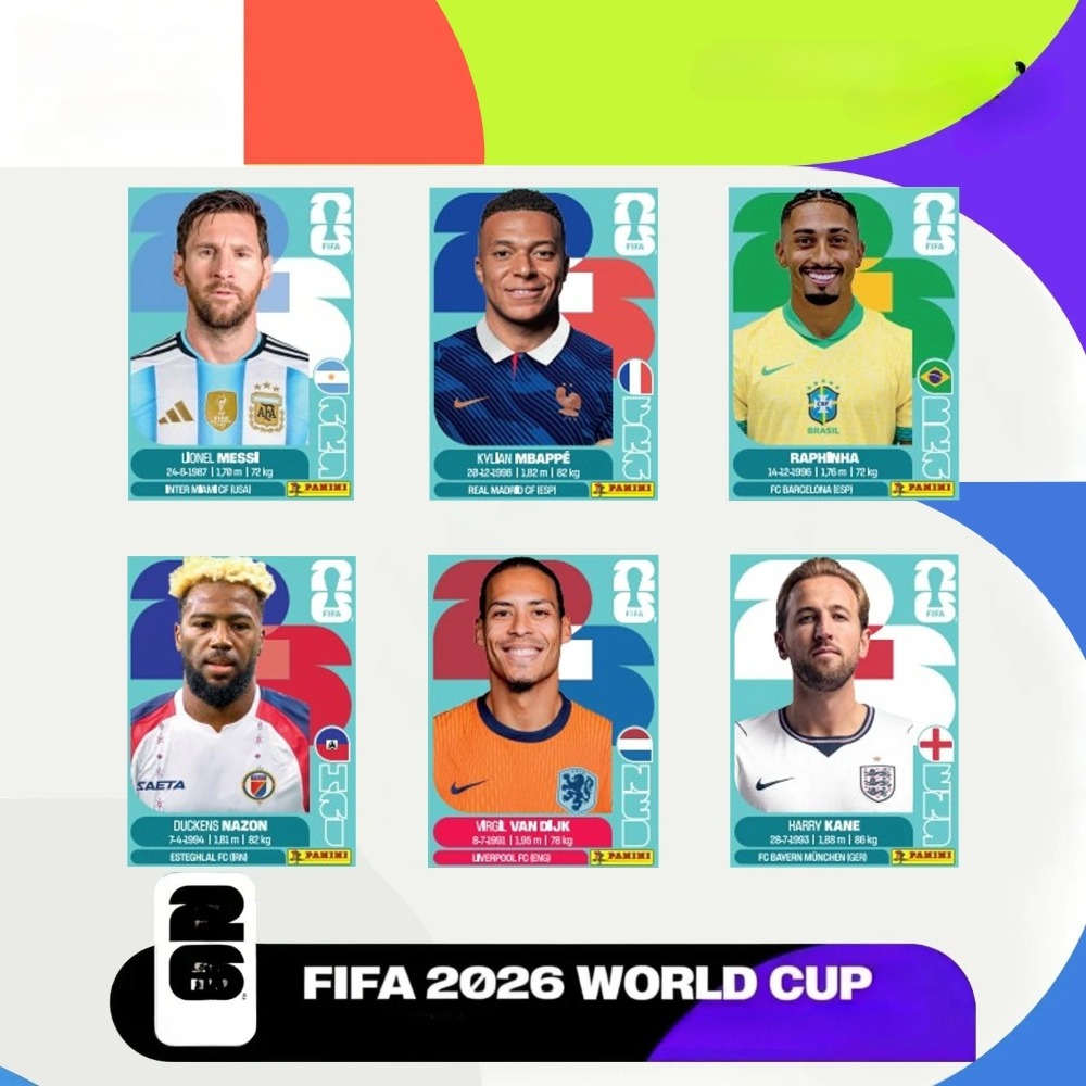 Набор наклеек Panini к Чемпион – обзор и цена Sticker Sheet Set