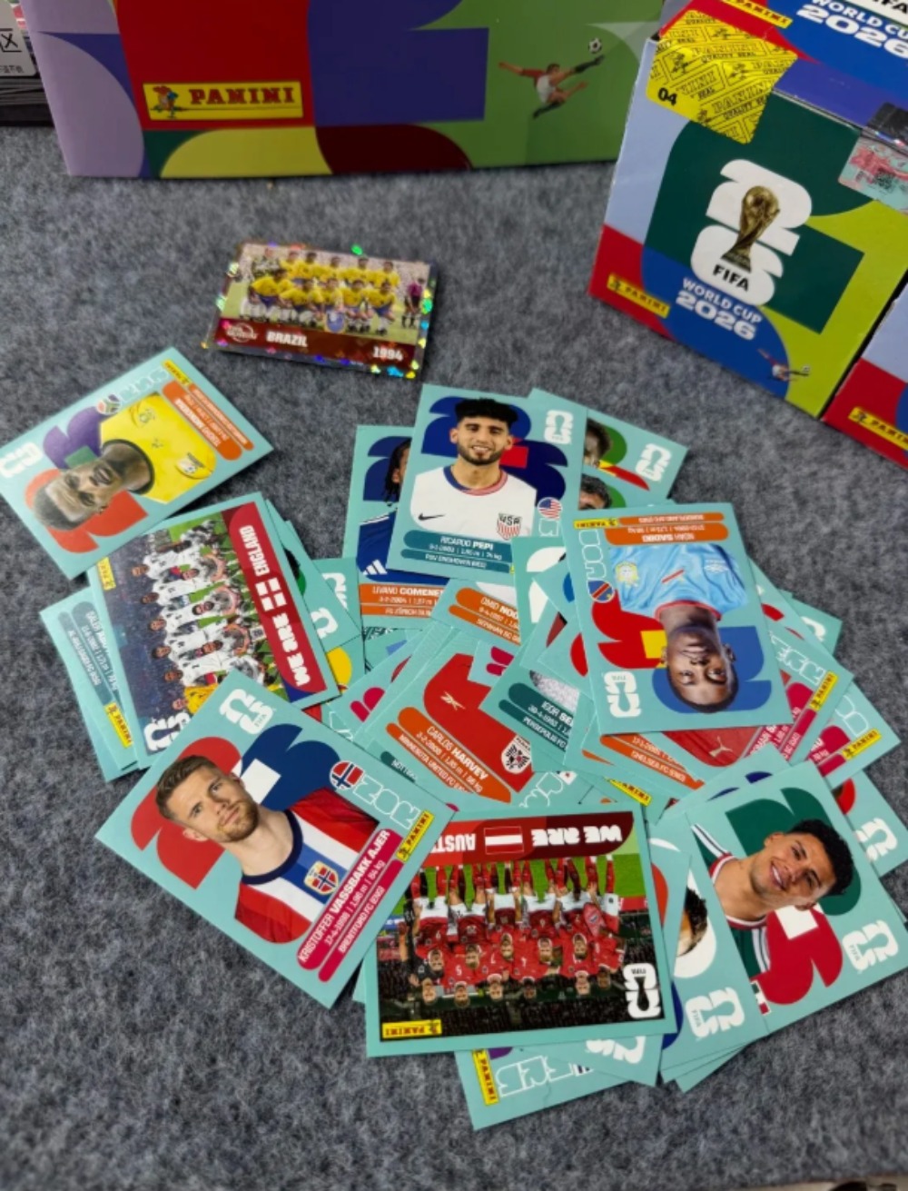 Набор наклеек Panini к Чемпион – обзор и цена Sticker Sheet Set