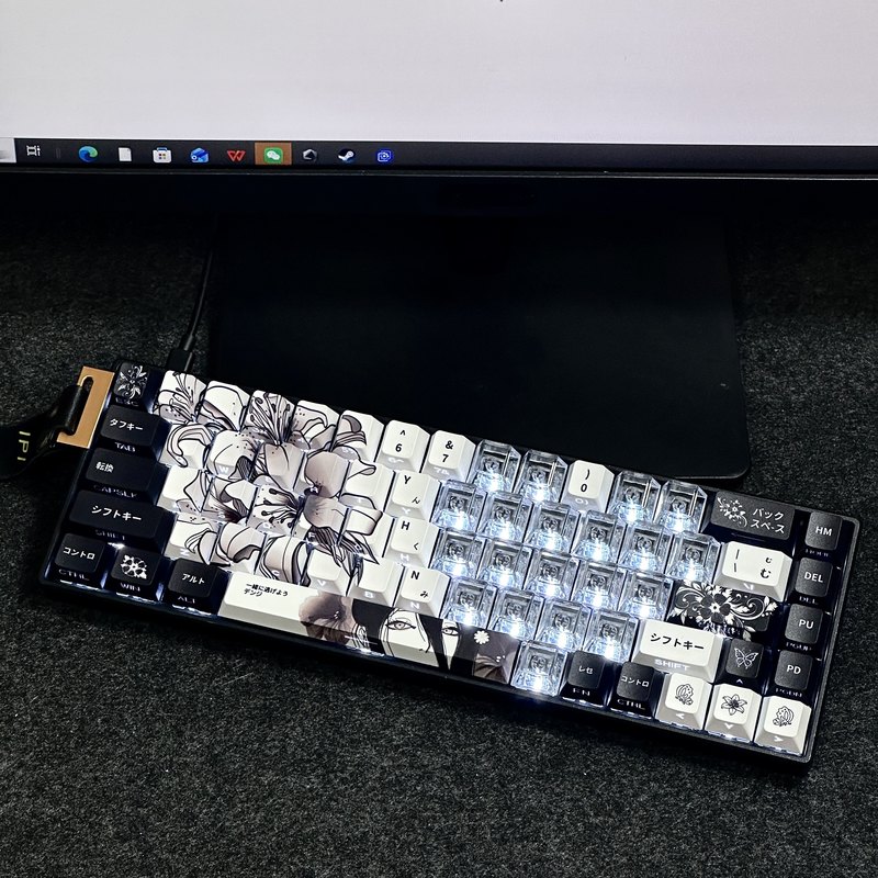 Клавиатура механическая с тема – обзор и цена Keycap Artisan Anime