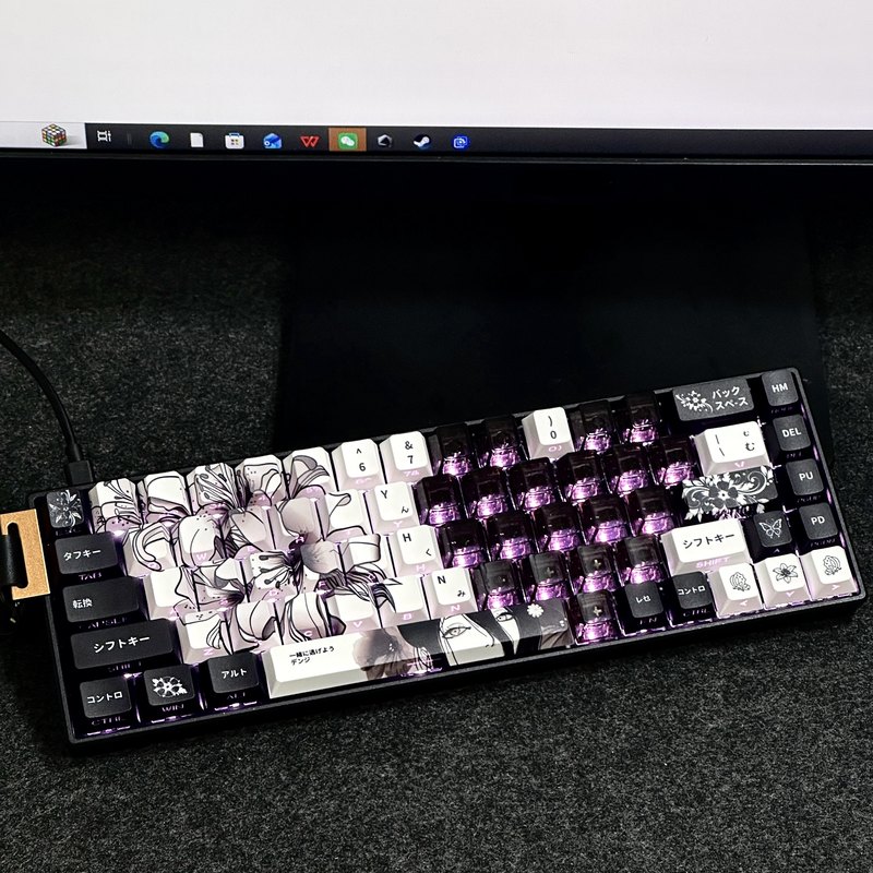 Клавиатура механическая с тема – обзор и цена Keycap Artisan Anime