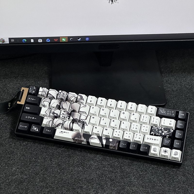 Клавиатура механическая с тема – обзор и цена Keycap Artisan Anime