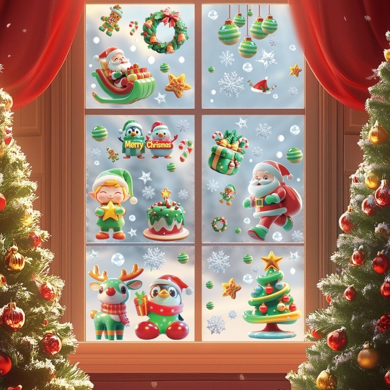 9 листов/набор статических нак – обзор и цена Sticker Sheet Set