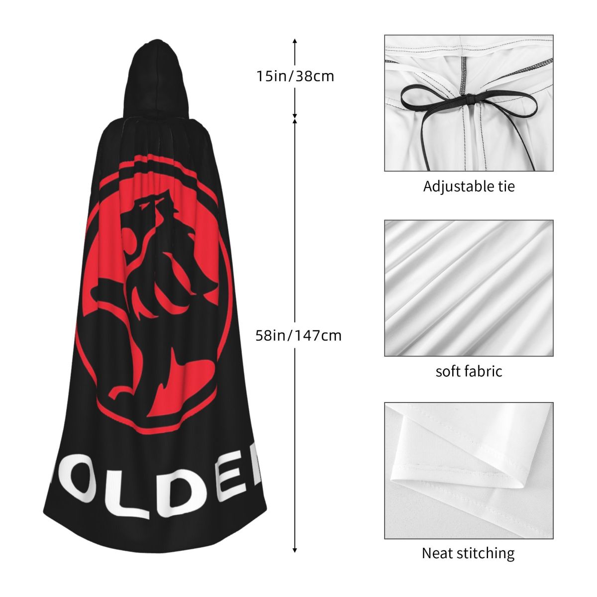 Хит продаж: Плащ с капюшоном с – обзор и цена Anime Merchandise Logo