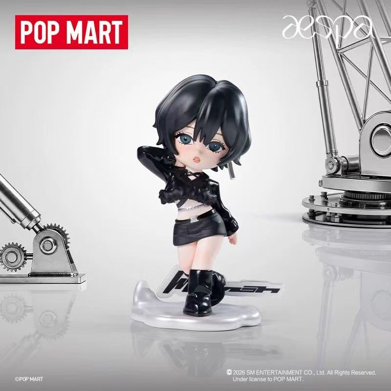 POP MART Aespa Коллекционная с – обзор и цена Figure Display Box