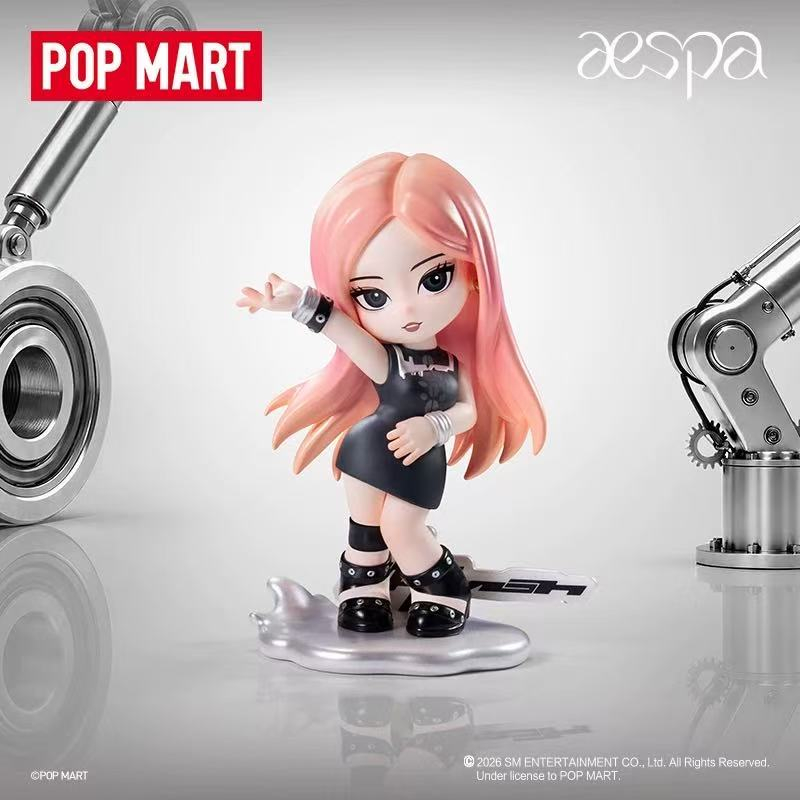 POP MART Aespa Коллекционная с – обзор и цена Figure Display Box