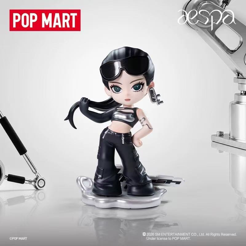POP MART Aespa Коллекционная с – обзор и цена Figure Display Box