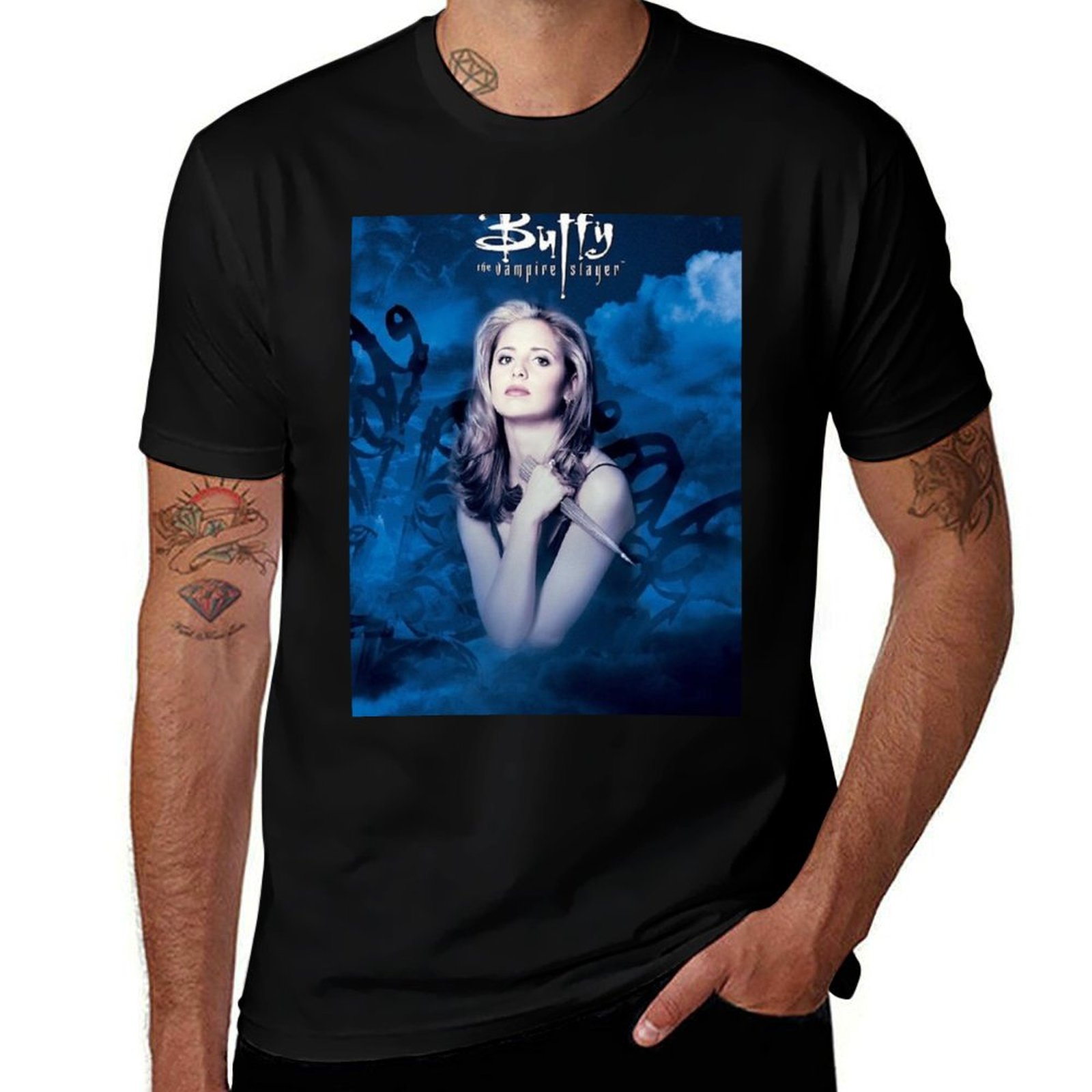 Футболка Buffy Merchandise, фу – обзор и цена Anime Merchandise T Shirt