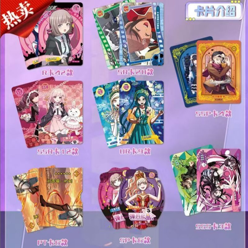 Коллекционные карточки Danganr – обзор и цена Anime Kingdom Merchandise