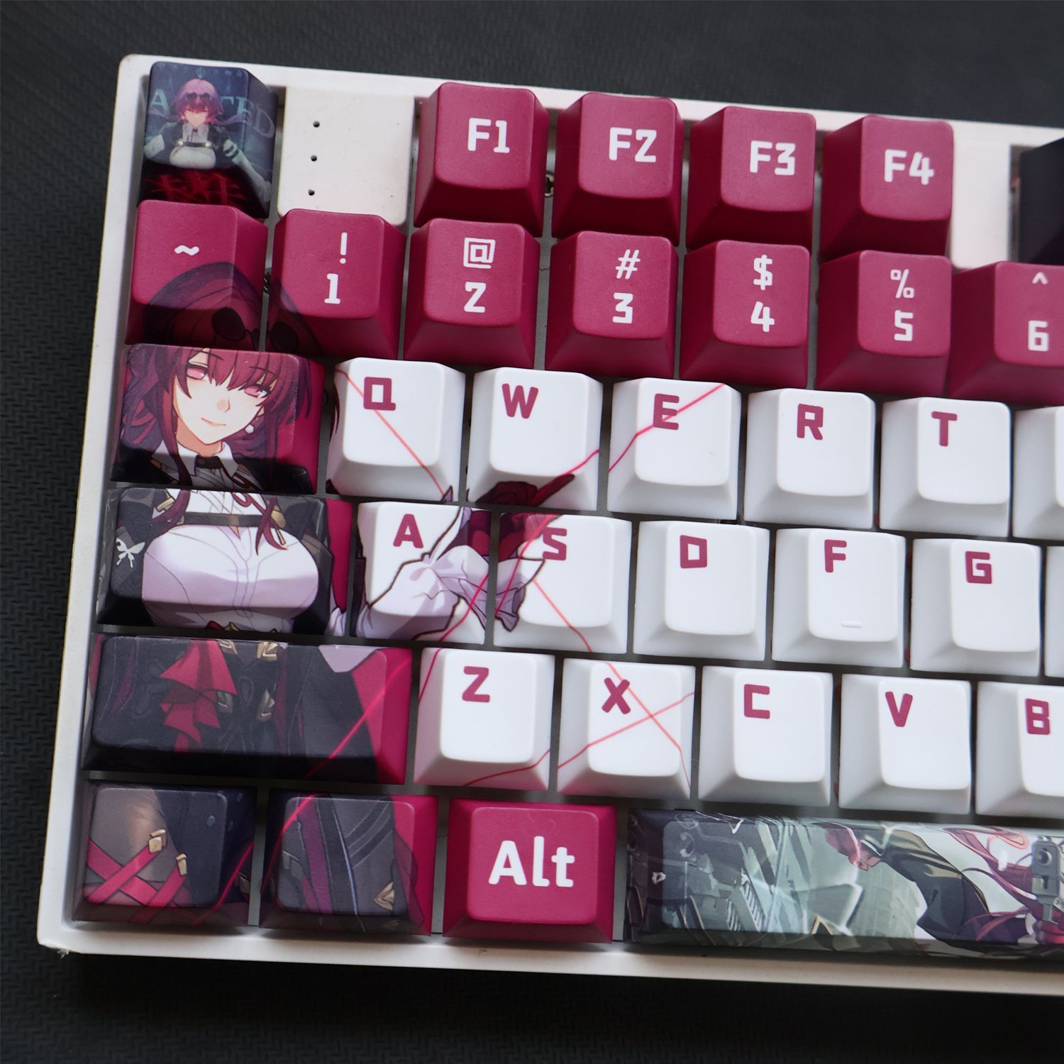 128 клавиш Honkai: Star Rail K – обзор и цена Keycap Artisan Anime