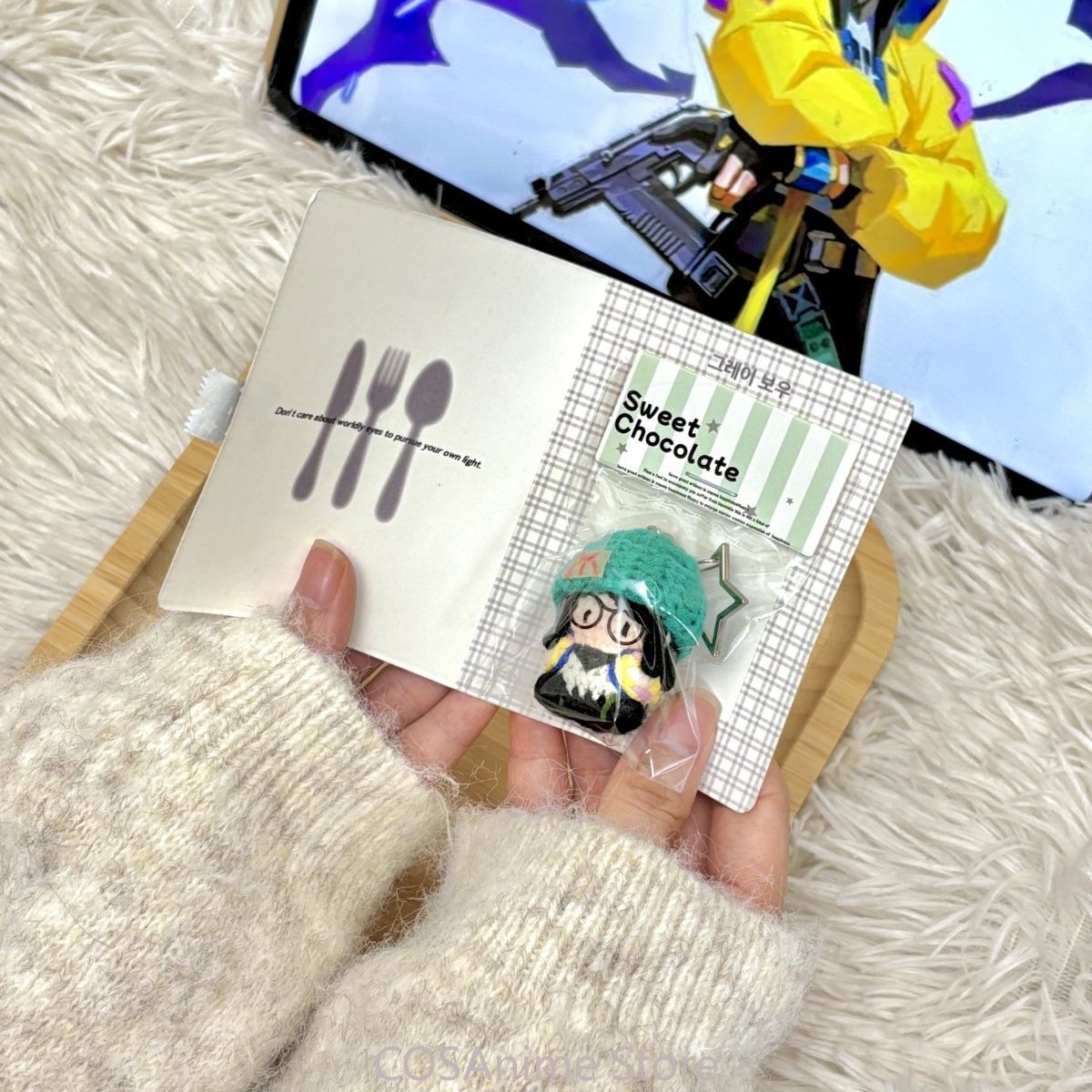 Плюшевый брелок-подвеска VALOR – обзор и цена Anime Merchandise Collection